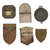 Original German WWII Era Medal and Tinnie Event Pins and Collectible Pins - Set of 25