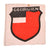 Original German WWII Foreign Volunteers Ostlegionen Sleeve Insignia Lot featuring ROA, Georgian, Azerbaijan, and Armenian Patches -4 Items Original Items