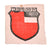 Original German WWII Foreign Volunteers Ostlegionen Sleeve Insignia Lot featuring ROA, Georgian, Azerbaijan, and Armenian Patches -4 Items Original Items