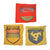 DRAFT Original German WWII Foreign Volunteers Ostlegionen Sleeve Insignia Lot featuring POA, Azerbaijan, Georgian and Italian Waffen-SS Volunteer Patch - 4 Items (Copy) Original Items