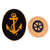 DRAFT Original German WWII Kriegsmarine Insignia Grouping - Breast Eagles, Sleeve Chevrons, and More - 13 Items (Copy) Original Items