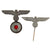DRAFT Original German WWII Kriegsmarine Insignia Grouping - Breast Eagles, Sleeve Chevrons, and More - 13 Items (Copy) Original Items