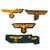 DRAFT Original German WWII Kriegsmarine Insignia Grouping - Breast Eagles, Sleeve Chevrons, and More - 13 Items (Copy) Original Items