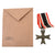 Original German WWII War Merit Cross 2nd Class with & without Swords and War Merit Medal with Presentation Envelopes - Lot of 3 Original Items