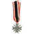 Original German WWII War Merit Cross 2nd Class Lot of 3 with & without Swords, Maker Marked 10, 60 & 65 with Award Envelopes