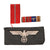 Original German WWII Award, Insignia, and Belt Buckle Grouping with Long Civil Service Award, Political Leader Buckle, and More - 11 Items