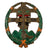 Original Hungarian WWII Combat Leadership Badge by Walther E. of Budapest Original Items