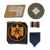 Original German WWII Award, Insignia, and Tinnie Grouping with Two Wehrmacht Long Service Medals, 1935 Saar Referendum Medal, and More - 17 Items Original Items