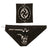 DRAFT Original German WWII Insignia Grouping with Three Police Arm Patches and More - 7 Items (Copy) Original Items