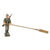 Original German WWII Era Elastolin Camouflage Engineer Assault Boat with Two Soldiers with Oars Original Items
