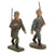 Original German Pre-WWII O&M Haußer Tinplate Litho Horsch Searchlight Truck Lot with Gulashkanone and Lineol & Elastolin Toy Soldiers Original Items