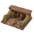 Original German WWII Haußer - Elastolin Modular Wooden Trench Section, Artillery Emplacement with Tin Litho Cannon, and Horse-Drawn Wagon with (4) 70mm Composition Soldiers Original Items