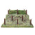 Original German WWII Haußer - Elastolin Modular Wooden Trench Section, Artillery Emplacement with Tin Litho Cannon, and Horse-Drawn Wagon with (4) 70mm Composition Soldiers Original Items