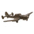 Original German WWII Era Toy Lot with Brass Stuka Plane, Ceramic Soldier Pins, and Early Plastic Toys