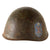 Original WWII Italian M33 Helmet Painted with Replicated Decima Flottiglia MAS Insignia - Stamped P112 Original Items