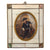 Original German 19th Century Era Framed Ceramic Hand Painted Portrait of Frederick the Great Original Items