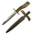 Original Imperial German WWI DEMAG "Crank Handle" Combination Trench Knife & Gewehr 98 Bayonet with Scabbard - D.R.G.M. Marked