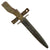 Original Imperial German WWI DEMAG "Crank Handle" Combination Trench Knife & Gewehr 98 Bayonet with Scabbard - D.R.G.M. Marked