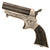 Original U.S. Sharps Model 1A .22 Rimfire 4 Barrel Pepperbox Pistol with Fully Intact Nickel Plating and Ornate Gutta Percha Grips - Serial 55760 Original Items
