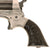 Original U.S. Sharps Model 1A .22 Rimfire 4 Barrel Pepperbox Pistol with Fully Intact Nickel Plating and Ornate Gutta Percha Grips - Serial 55760 Original Items