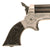 Original U.S. Sharps Model 1A .22 Rimfire 4 Barrel Pepperbox Pistol with Fully Intact Nickel Plating and Ornate Gutta Percha Grips - Serial 55760 Original Items