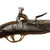 Original Early 19th Century Matched Pair of Ottoman Flintlock Holster Pistols with Gilt Embossed and Engraved Nickel Alloy Fittings - Circa 1800