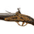 Original Early 19th Century Matched Pair of Ottoman Flintlock Holster Pistols with Gilt Embossed and Engraved Nickel Alloy Fittings - Circa 1800