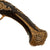 Original Early 19th Century Matched Pair of Ottoman Flintlock Holster Pistols with Gilt Embossed and Engraved Nickel Alloy Fittings - Circa 1800