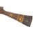 Original Ottoman Empire Miquelet Lock Rifled Shishana Carbine with Damaged Brass and Bone Inlaid Stock, Faux Damascus Barrel, and Ball Trigger, circa 1800
