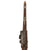 Original 18th Century Italian Silver-Mounted Flintlock Pistol with Carved Flamed Stock, Grotesque Mask Butt Cap, and Perforated Side Plate - Circa 1780
