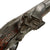 Original 18th Century Italian Silver-Mounted Flintlock Pistol with Carved Flamed Stock, Grotesque Mask Butt Cap, and Perforated Side Plate - Circa 1780