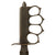 Original U.S. WWI Model 1918 Mark I Trench Knife by L. F. & C. with Matching Steel Scabbard - Missing Prongs Original Items