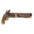 Original U.S. War of 1812 Rare Harpers Ferry Model 1807 Flintlock Pistol No. 471 with Period Replaced Stock - dated 1807 Original Items