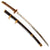 Original WWII Japanese Navy Officer P1937 Kai-Gunto Katana by MIHARA MASAMORI with U.S. Navy Sword Belt - Documented Gift to Admiral William Furlong by Fleet Admiral Chester Nimitz Original Items