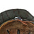 Original German WWII M40 Refurbished 12th SS Panzer HJ at Caan & Falaise Chicken Wire Camouflage Helmet - Stamped EF64 Original Items