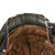 Original German WWII M40 Refurbished 12th SS Panzer HJ at Caan & Falaise Chicken Wire Camouflage Helmet - Stamped EF64 Original Items