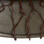 Original German WWII M40 Refurbished 12th SS Panzer HJ at Caan & Falaise Chicken Wire Camouflage Helmet - Stamped EF64 Original Items