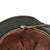 Original German WWII M40 Refurbished WWII Operation Market Garden 9th SS Panzer "Hohenstaufen" Helmet - Stamped EF66 Original Items