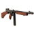 Original U.S. WWII Thompson M1928A1 Display Submachine Gun Serial NO.S-438974 - Original WW2 Parts Original Items