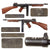 Original U.S. WWII Thompson M1928A1 Display Submachine Gun Serial NO.S-438974 - Original WW2 Parts Original Items