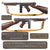 Original U.S. WWII Thompson M1 Display Submachine Gun Serial NO. 128413 with Original Kerr Sling and Magazine - Original WWII Parts Original Items