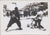 Original U.S. WWII Japanese Flag, Forage Cap, & Photograph Bringback Grouping with Macabre Photographs - Rising Sun & Meatball Flags