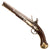 Original British Napoleonic Era Pattern 1800 Tower Marked Long Sea Service Flintlock Pistol with Belt Hook - circa 1805