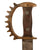 Original U.S. WWII M.H. Cole 9 Point Guard Knuckle Knife - Named & Identified to Harry Carlton Watkins, 88th Chemical Mortar Battalion