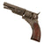 Original U.S. Scarce Colt Ehlers Improved No.1 Pocket Model "Baby" Paterson .28cal. Revolver Serial 93 with 3" Barrel and Loading Lever - Only 536 Made - Circa 1842