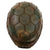 Original German WWII M40 Refurbished Normandy Hedgerow Camouflage Chicken Wire SS Helmet - Stamped EF66 Original Items