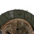 Original German WWII M40 Refurbished Battle of Kursk Camouflage Chicken Wire Helmet - Stamped EF66