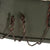 Original German WWII M40 Refurbished Battle of Kursk Camouflage Chicken Wire Helmet - Stamped EF66