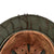 Original German WWII M40 Refurbished Battle of Saint-Lô Textured Camouflage Chicken Wire SS Helmet - Stamped EF66