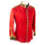 Original Irish Victorian Era Named Durham Light Infantry Scarlet Officer's Dress Tunic - Captain Francis Gilfrid Maughan, DSO, Croix de Guerre